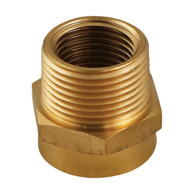 Plumb Pak Brass 3/4 in. D X 3/4 in. D Hose Adapter
