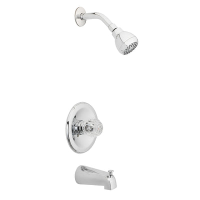 Oakbrook Collection 1-Handle Chrome Tub and Shower Faucet