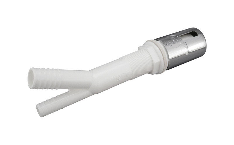 Plumb Pak Dishwasher Air Gap For Universal 8.67 in. L 5/8 in. White Plastic