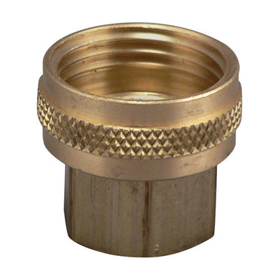 Plumb Pak Brass 1/2 in. D X 3/4 in. D Swivel Hose Adapter
