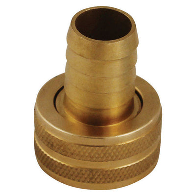 Plumb Pak Brass 5/8 in. D X 3/4 in. D Hose Coupling