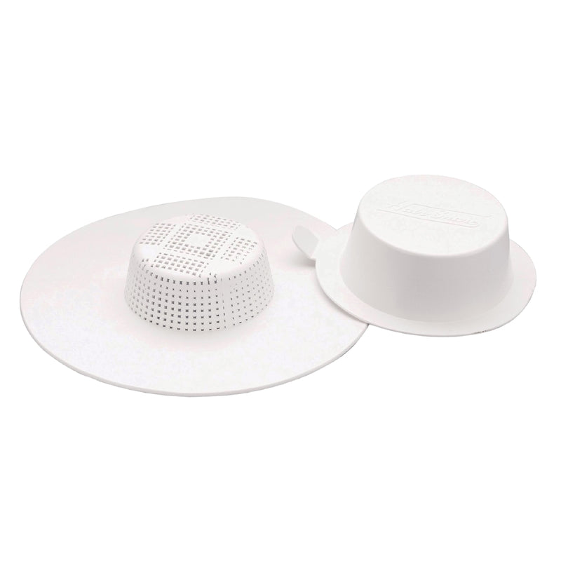Plumb Pak 5-9/16 in. D White Plastic Strainer Guard