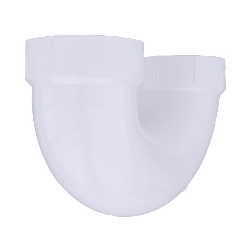 Charlotte Pipe Schedule 40 2 in. Hub X 2 in. D Hub PVC U-Bend