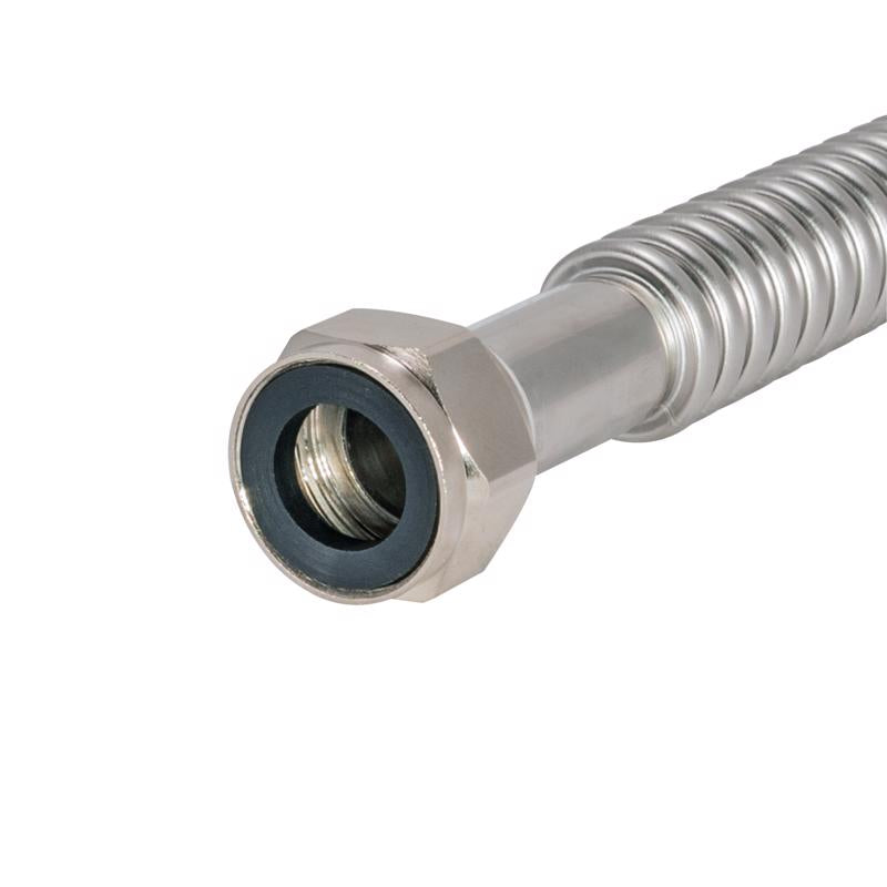 Eastman ProCoat 3/4 in. FIP X 3/4 in. D FIP 24 in. Stainless Steel Water Heater Supply Connector