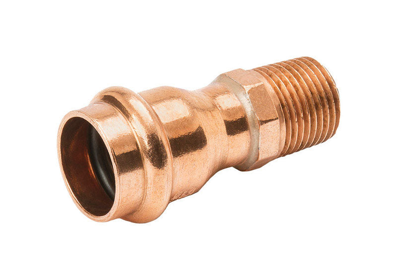 NIBCO Press System 3/4 in. Press X 1/2 in. D MIP Copper Adapter