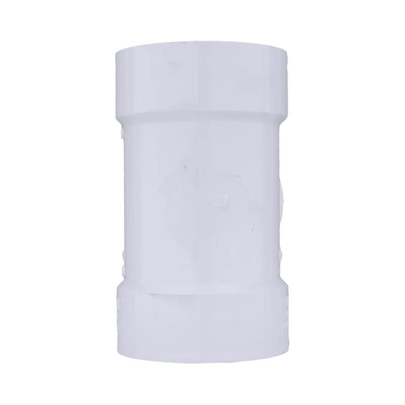 Charlotte Pipe 4 in. Hub in. X 4 in. D Hub in. PVC Cleanout Tee