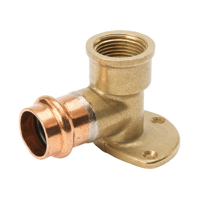 NIBCO Press System 1/2 in. Press X 1/2 in. D FIP Copper 90 Degree Elbow Drop