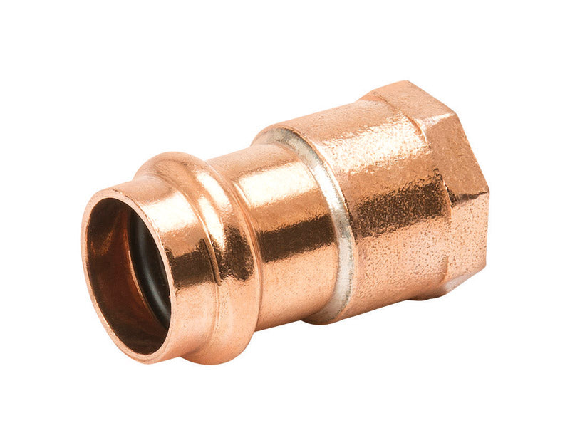 NIBCO Press System 3/4 in. Press X 3/4 in. D FIP Copper Adapter