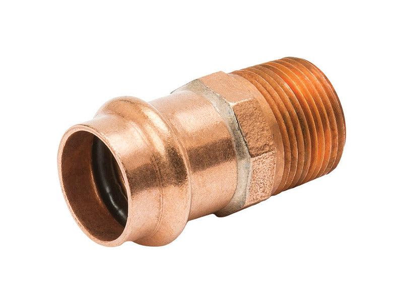 NIBCO Press System 1/2 in. Press X 1/2 in. D MIP Copper Adapter
