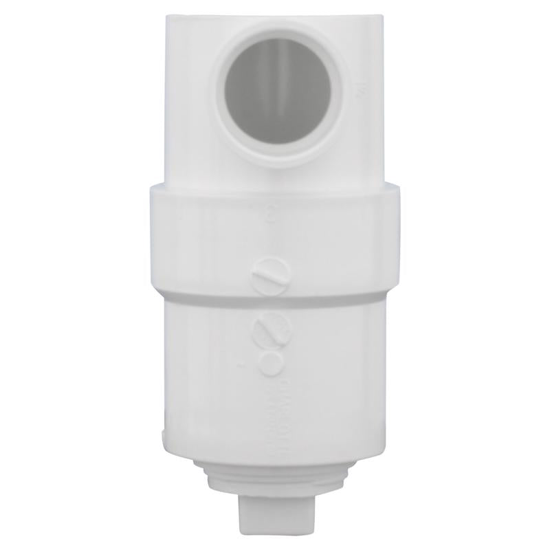 Charlotte Pipe Schedule 40 3 in. Hub X 6 in. D Hub PVC Drum Trap