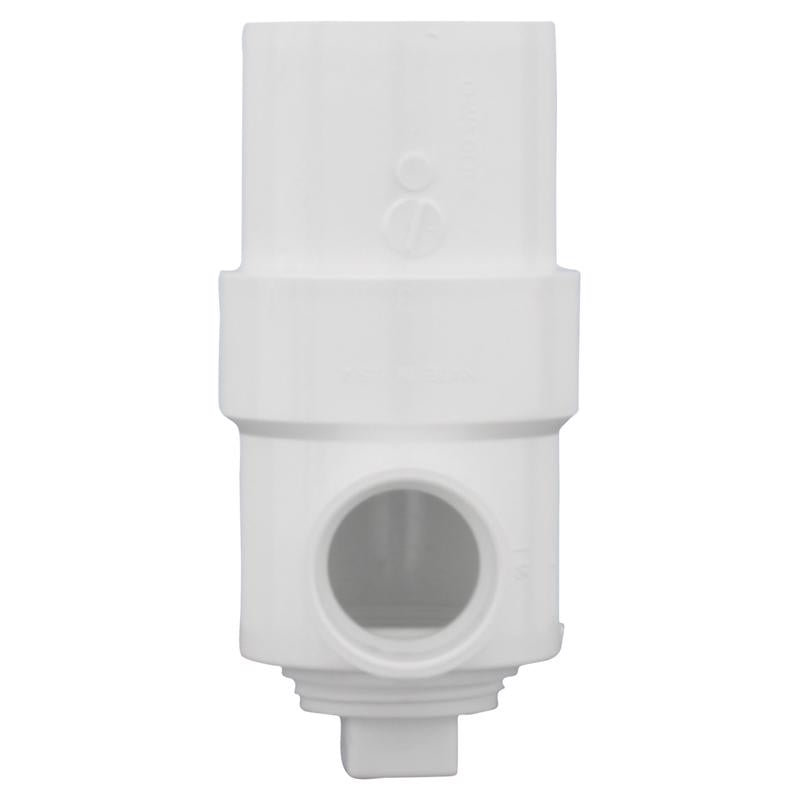 Charlotte Pipe Schedule 40 3 in. Hub X 6 in. D Hub PVC Drum Trap