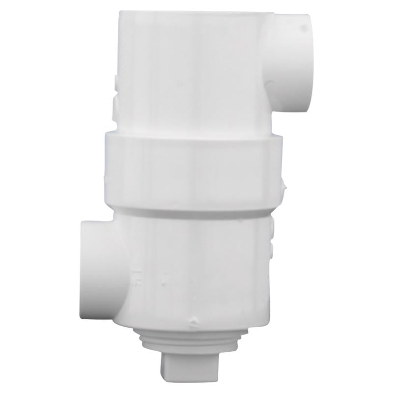 Charlotte Pipe Schedule 40 3 in. Hub X 6 in. D Hub PVC Drum Trap
