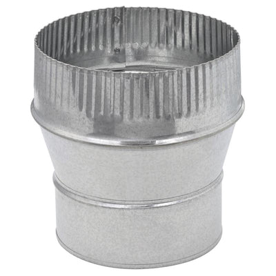 Imperial 5 in. D X 6 in. D Galvanized Steel Furnace Pipe Increaser