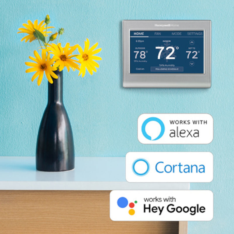 Honeywell Home Smart Color Built In WiFi Heating and Cooling Touch Screen Programmable Thermostat
