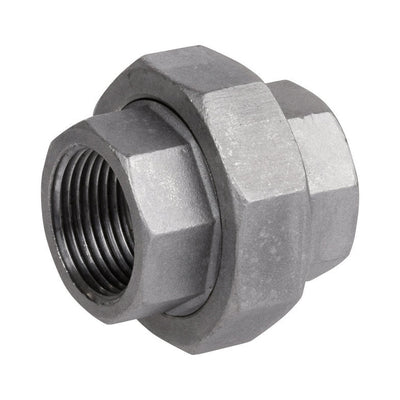 Smith-Cooper 1-1/4 in. FPT X 1-1/4 in. D FPT Stainless Steel Union