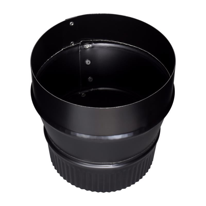 Imperial 6 in. D X 5 in. D Galvanized Steel Stove Pipe Reducer