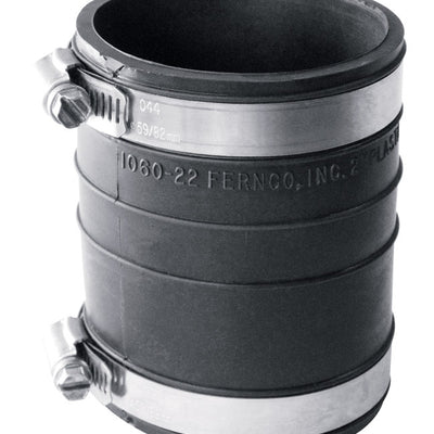 Fernco Schedule 40 2 in. Socket X 2 in. D Socket PVC Flexible Coupling