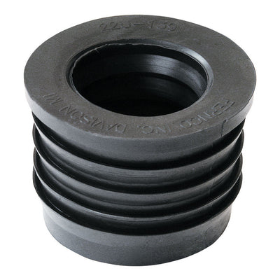 Fernco Schedule 40 2 in. Compression X 1-1/2 in. D Hub PVC Donut Fitting