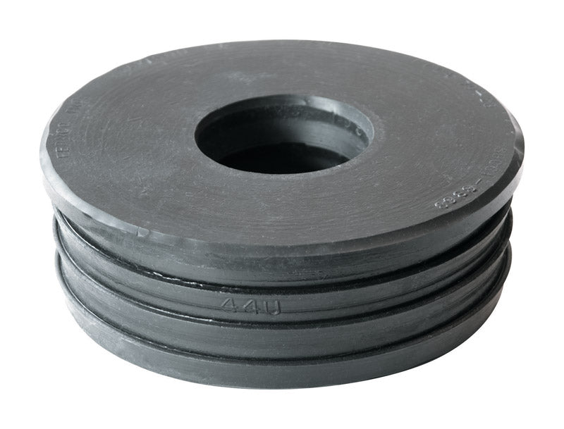 Fernco Schedule 40 4 in. Compression X 1-1/2 in. D Compression PVC Donut Fitting