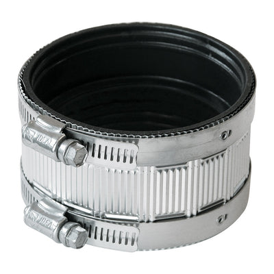 Fernco Schedule 40 3 in. 3 in. D PVC No Hub Coupling
