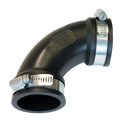 Fernco Schedule 40 1-1/2 in. Hub X 1-1/2 in. D Hub PVC Elbow