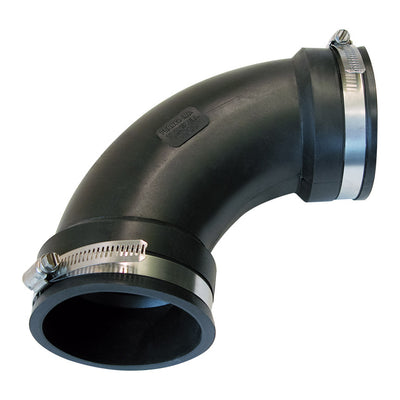Fernco Schedule 40 3 in. Hub X 3 in. D Hub PVC Elbow