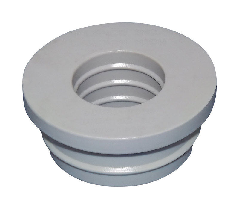 Fernco Schedule 40 1 in. Compression X 1-1/2 in. D Compression PVC Connector