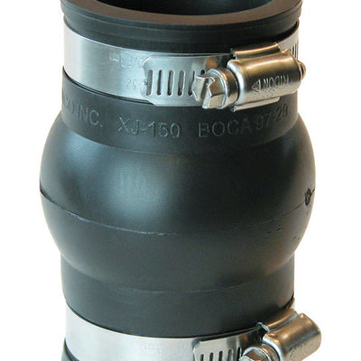 Fernco Schedule 40 1-1/2 in. Hub X 1-1/2 in. D Hub PVC 3 in. Expansion Coupling