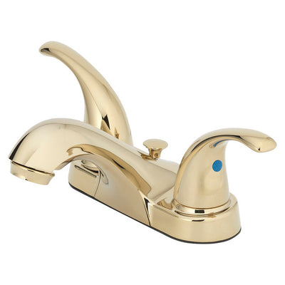 Oakbrook Collection Brass Traditional Two-Handle Bathroom Sink Faucet 4 in.