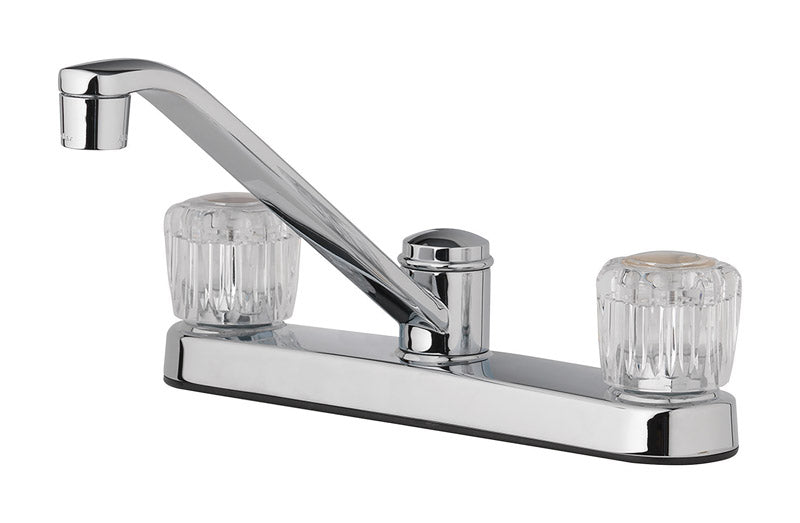 Oakbrook Collection Essentials Two Handle Chrome Kitchen Faucet