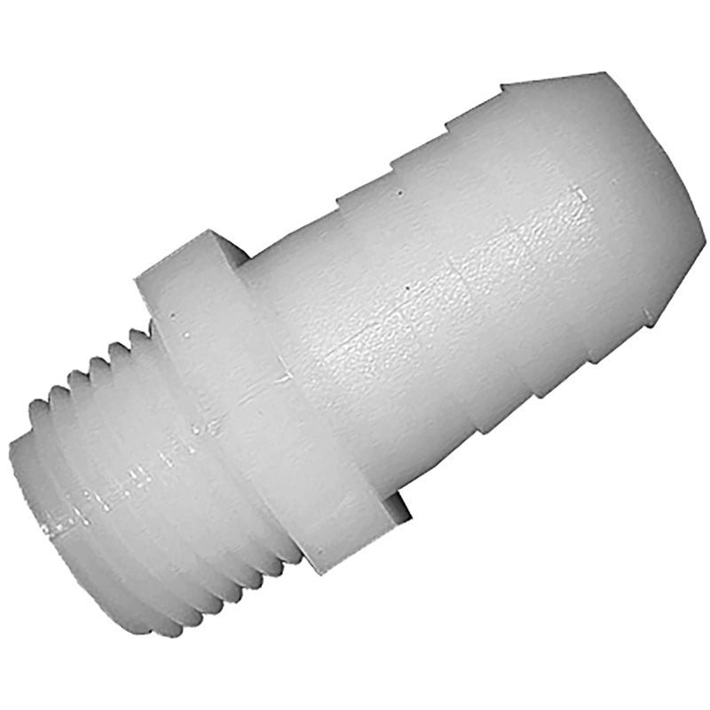 Green Leaf Nylon 1/2 in. D X 3/8 in. D Adapter