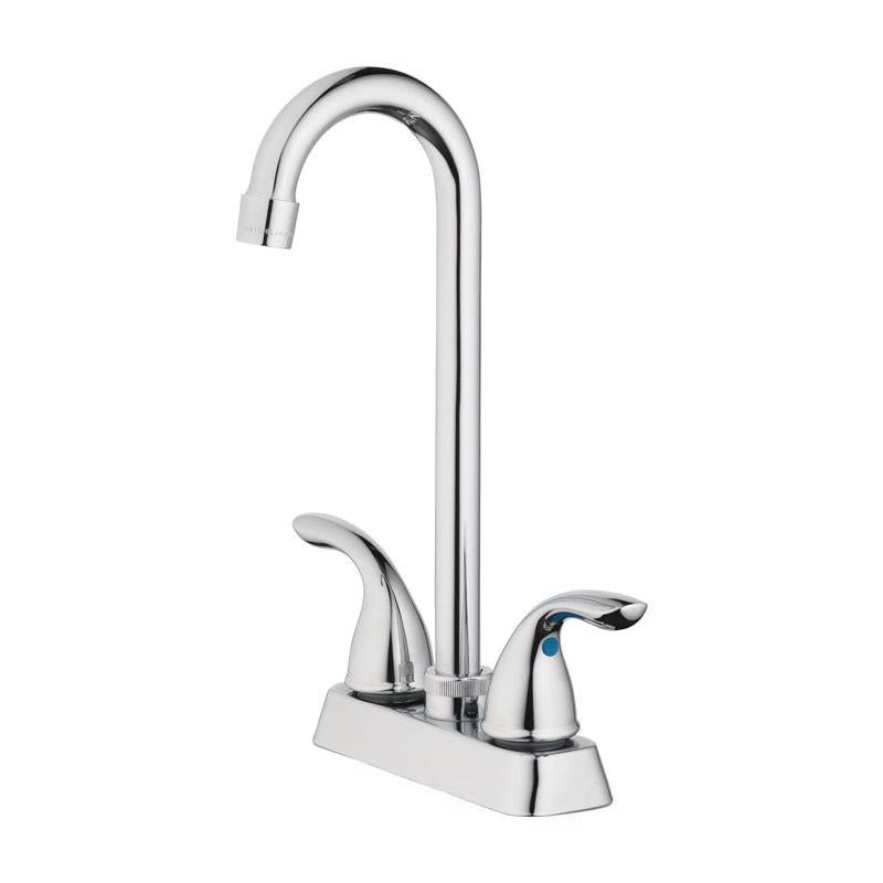Oakbrook Collection Pacifica Two Handle Chrome Bar Faucet