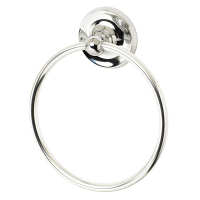 Oakbrook Collection Polish Chrome Towel Ring Zinc