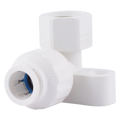 SharkBite Quick Connect Push to Connect 1/2 in. CTS X 1/2 in. D NPT Drop Ear Elbow