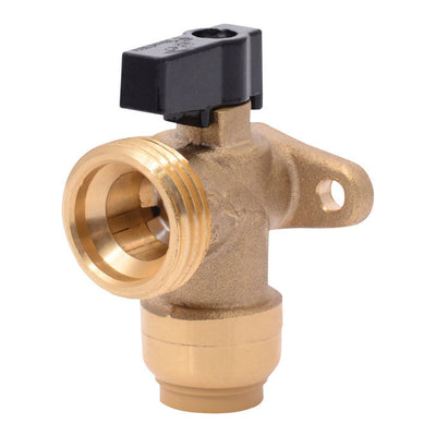 SharkBite 1/2 in. PTC X 3/4 in. MHT Brass Washing Machine Valve