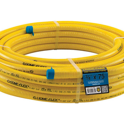 Home-Flex 3/4 in. D X 75 ft. L CSST Flexible Gas Tubing