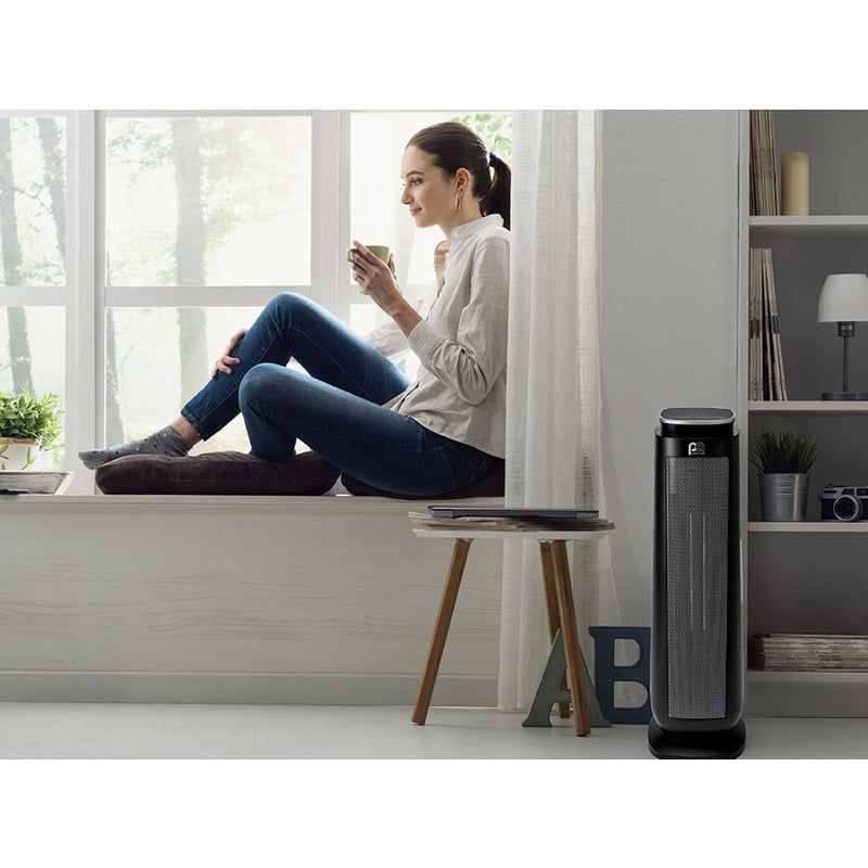 Perfect Aire 128 sq ft Electric Ceramic Tower Space Heater 5120 BTU