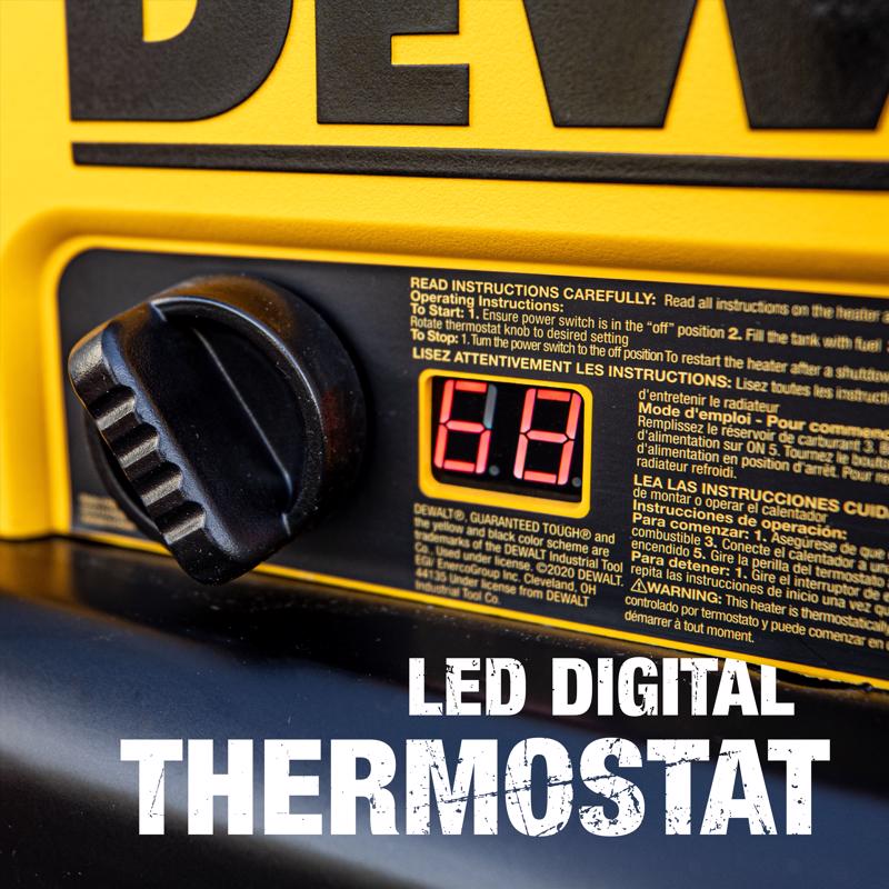 DeWalt 210,000 Btu/h 6000 sq ft Forced Air Diesel/Kerosene Heater
