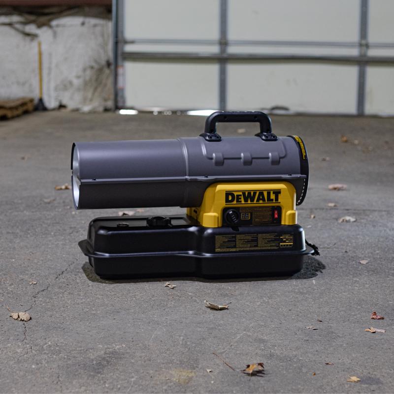 DeWalt 80000 Btu/h 2000 sq ft Forced Air Kerosene Portable Heater
