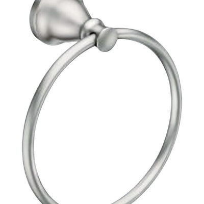 Moen Hilliard Brushed Nickel Towel Ring Metal