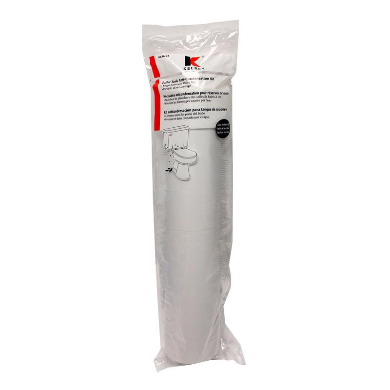 Keeney Toilet Tank Anti-Condensation Kit White