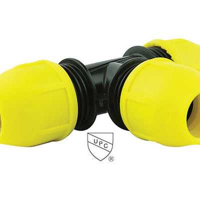 Home-Flex Underground 1/2 in. IPS in. X 1/2 in. D IPS in. Polyethylene Tee