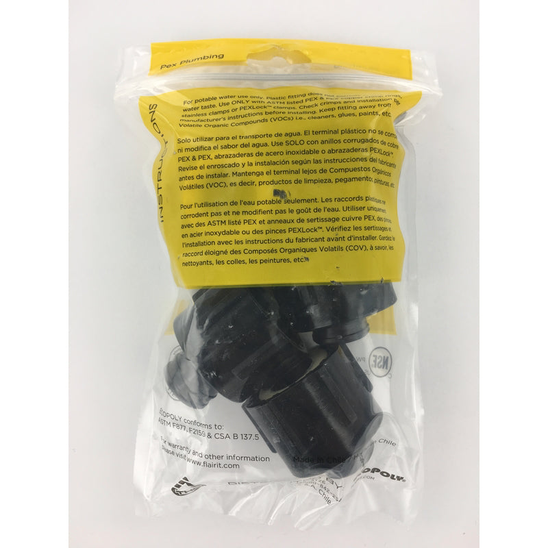 Flair-It Ecopoly 1 in. PEX Barb X 1 in. D FPT Plastic Female Adapter
