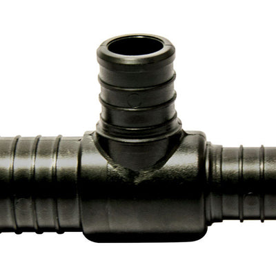 Flair-It Ecopoly 1 in. PEX Barb X 3/4 in. D PEX Plastic Reducing Tee