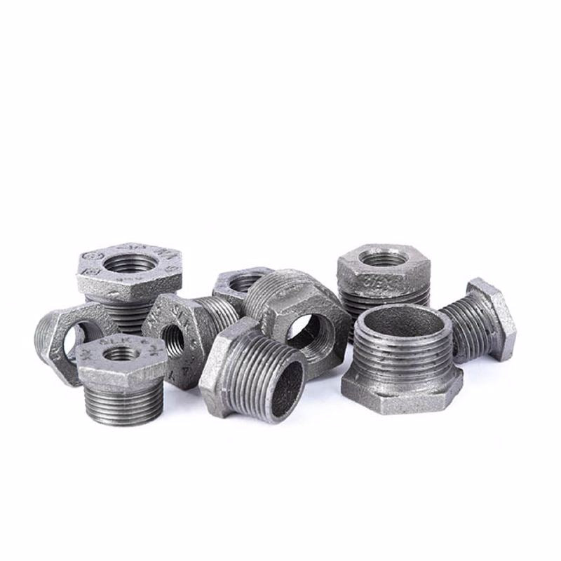 STZ Industries 3 in. MIP each X 1-1/2 in. D FIP Black Malleable Iron Hex Bushing