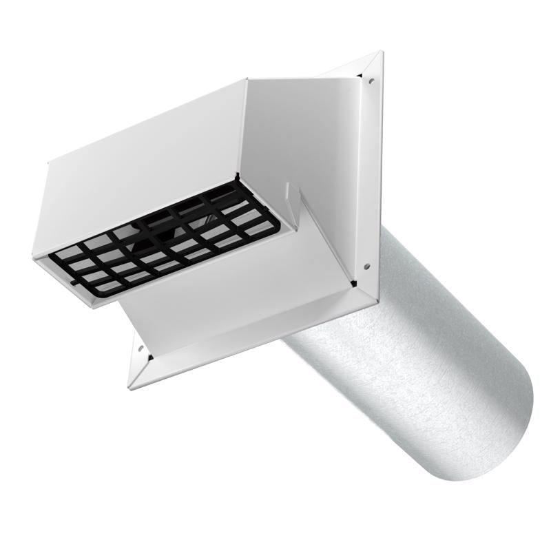 Imperial Premium 16.5 in. L X 4 in. D Silver/White Aluminum Wall Exhaust Hood