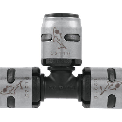 SharkBite EvoPEX 1/2 in. Push X 1/2 in. D Push Plastic Tee