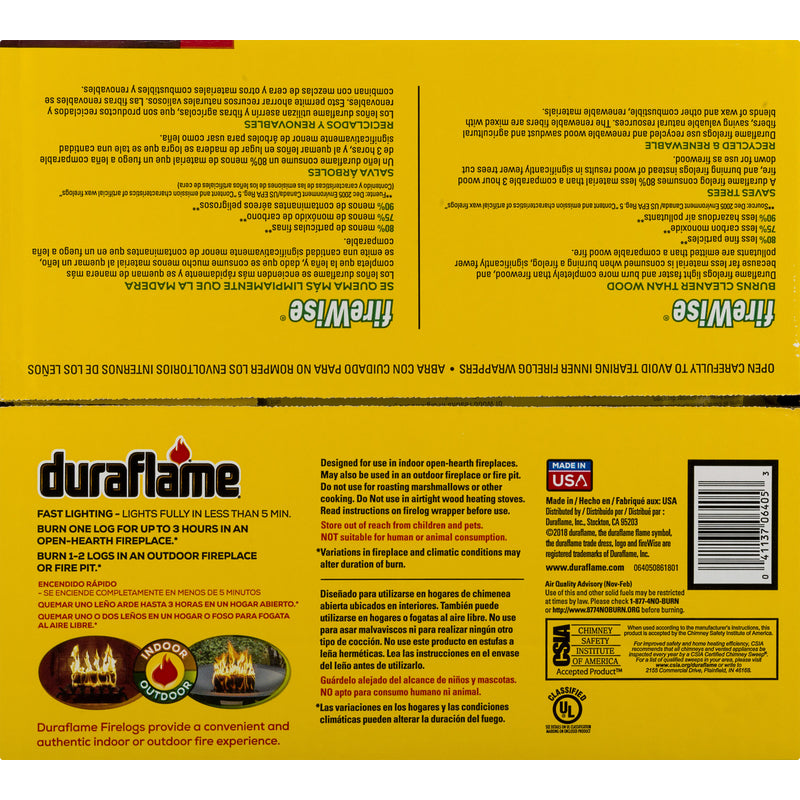 Duraflame Fire Log 3 hr