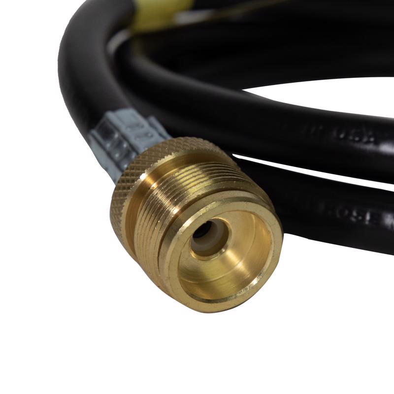 Mr. Heater 1 in. D X 5 ft. L Brass/Plastic Hose Assembly