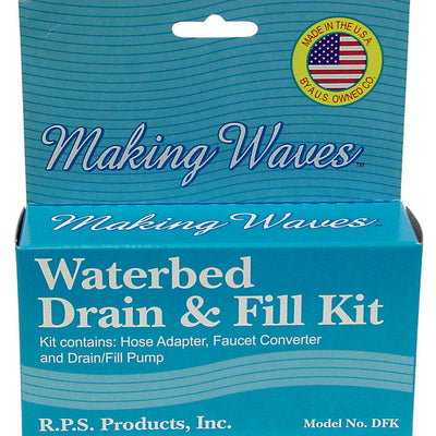 Making Waves 1-1/4 in. D Plastic Waterbed Drain and Fill Kit